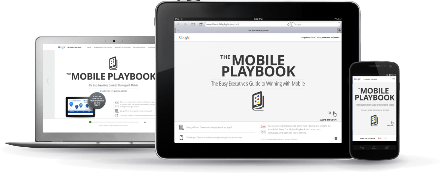 Google lança guia Mobile Playbook