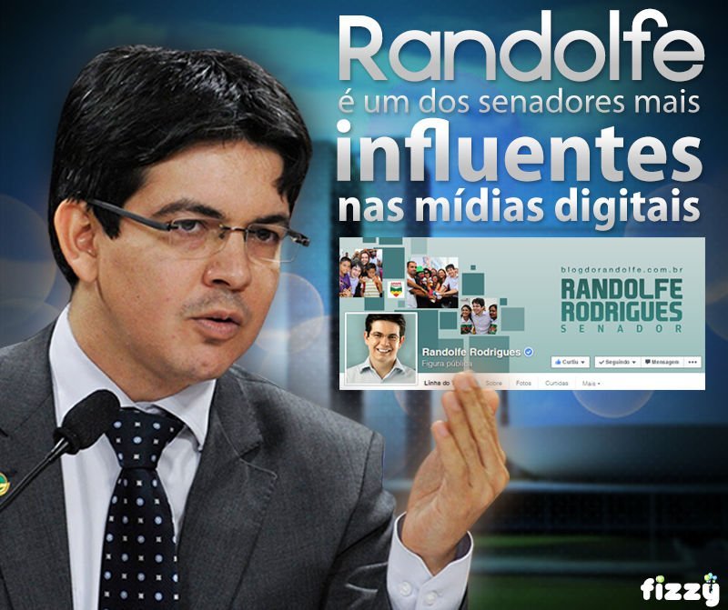 Senador Randolfe Rodrigues é um dos parlamentares mais influentes na internet