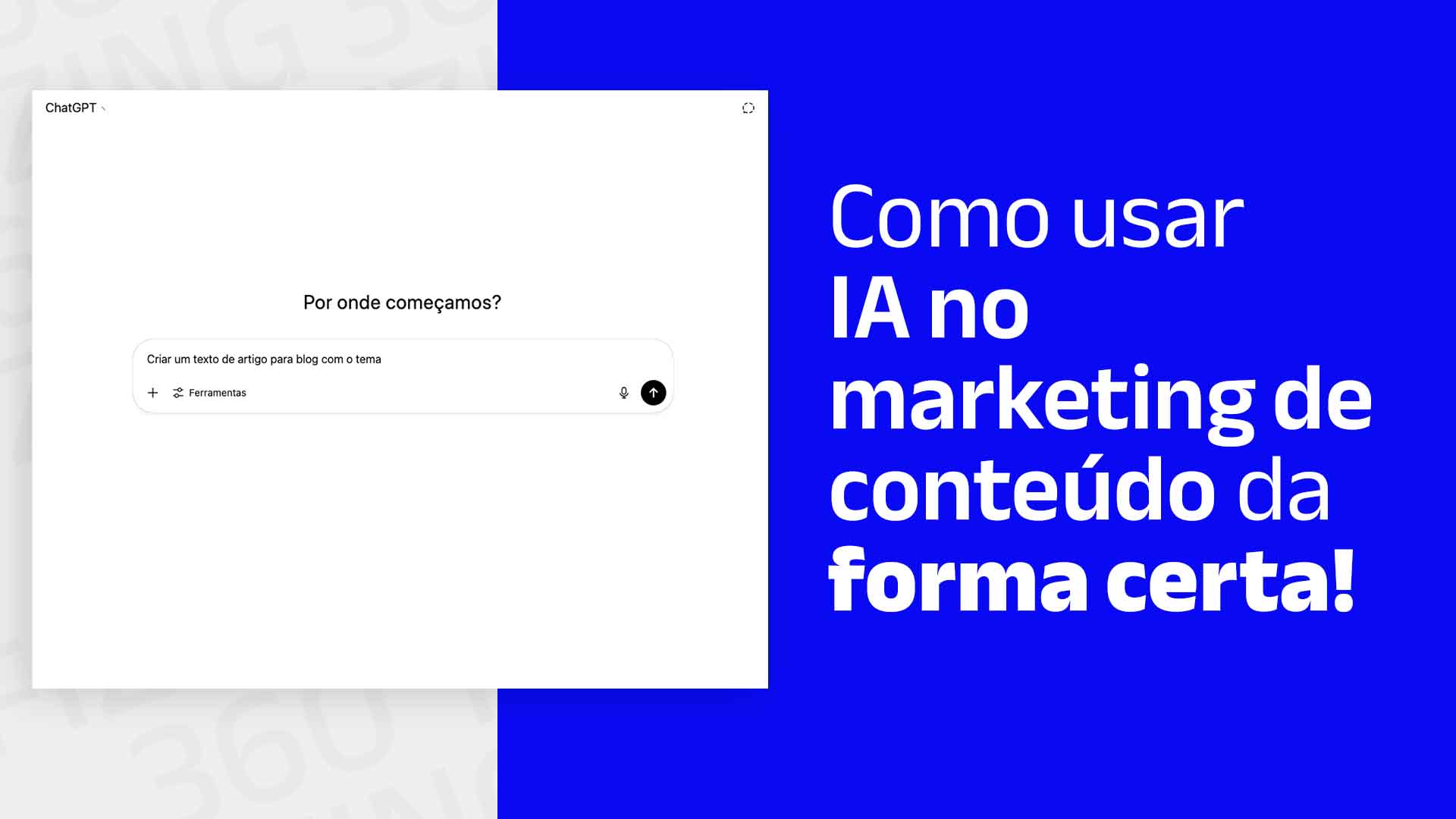IA no marketing de conteúdo: do blog às redes sociais