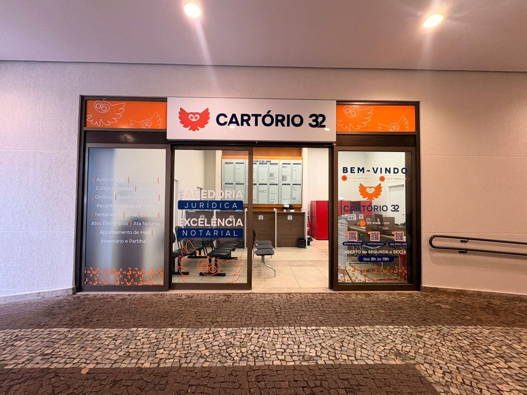 Fachada final do Cartório 32 