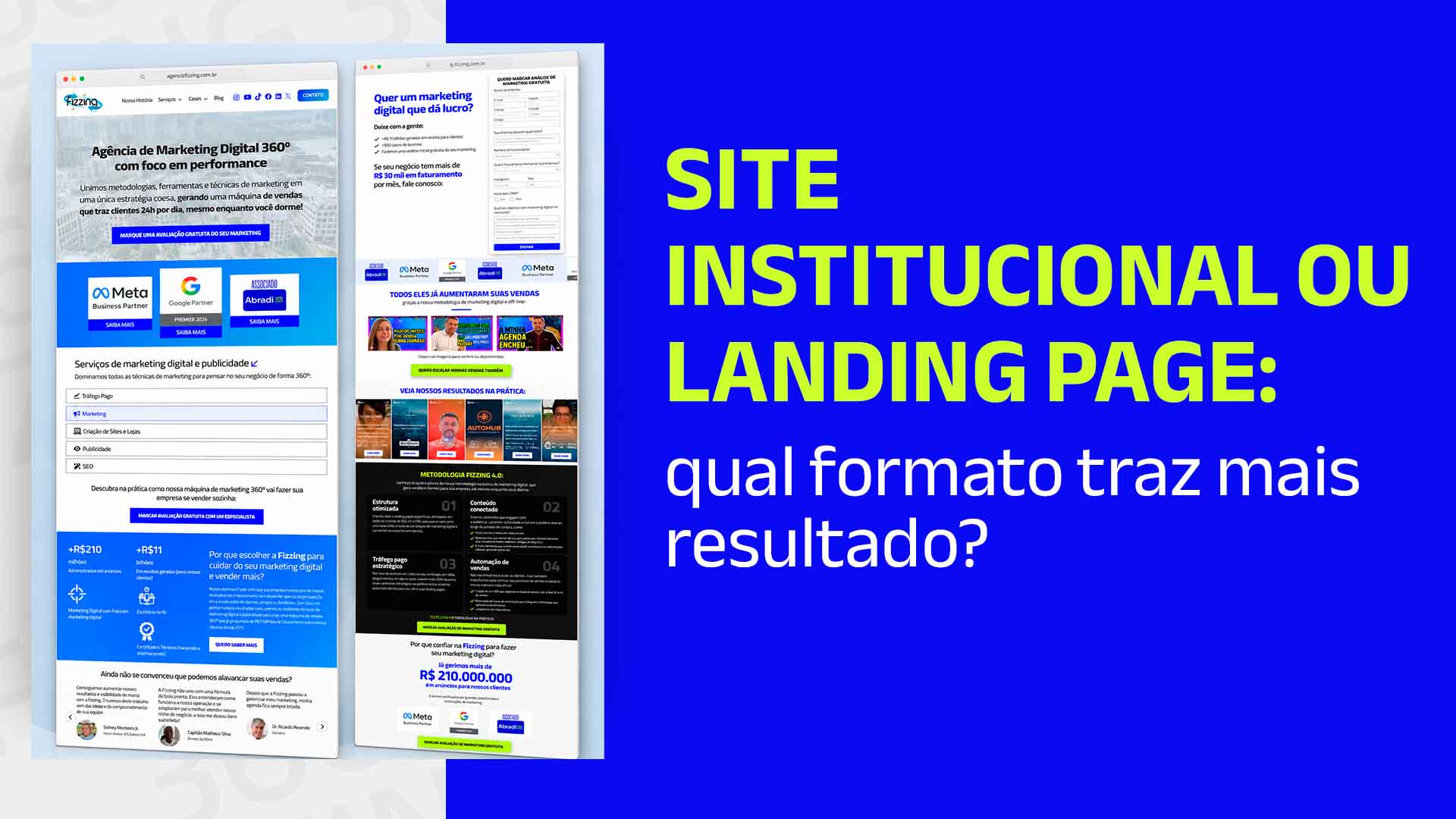 Site institucional ou landing page: qual escolher?